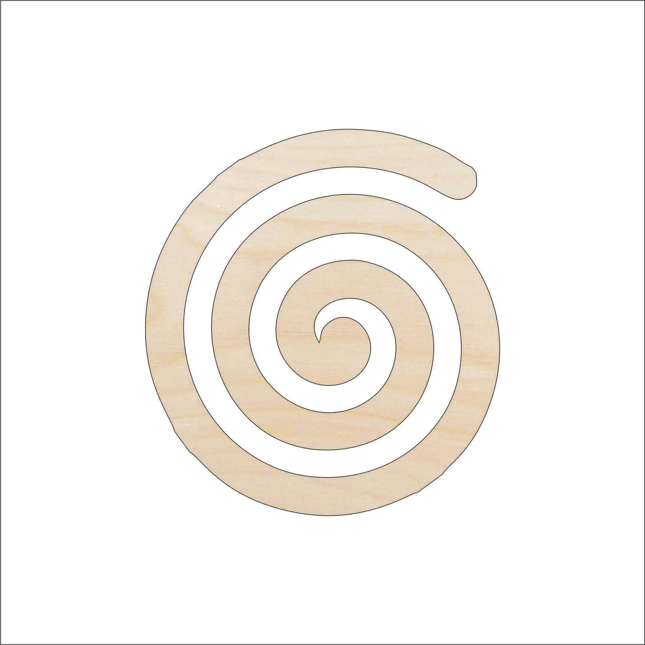 Design Wood Craft Shape - Laser Cut Baltic Birch Unfinished DIY Wood Art Supplies DSN32 - The Wood Shape Store