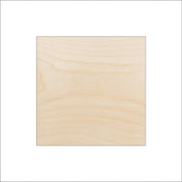 Square Wood Craft Shape - Laser Cut Baltic Birch Unfinished DIY Wood Art Supplies BSC15 - The Wood Shape Store