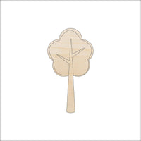 Tree Wood Craft Shape - Laser Cut Baltic Birch Unfinished DIY Wood Art Supplies TRE6 - The Wood Shape Store