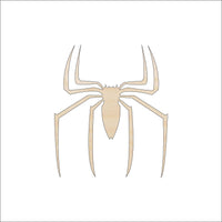 Spider Wood Craft Shape - Laser Cut Baltic Birch Unfinished DIY Wood Art Supplies BUG24 - The Wood Shape Store