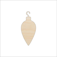 Ornament Wood Craft Shape - Laser Cut Baltic Birch Unfinished DIY Wood Art Supplies XMS123 - The Wood Shape Store