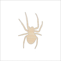 Spider Wood Craft Shape - Laser Cut Baltic Birch Unfinished DIY Wood Art Supplies BUG78 - The Wood Shape Store