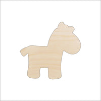 Zebra Wood Craft Shape – Laser Cut Baltic Birch Unfinished DIY Wood Art Supplies ANML36 - The Wood Shape Store