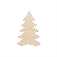 Tree Wood Craft Shape - Laser Cut Baltic Birch Unfinished DIY Wood Art Supplies XMS58 - The Wood Shape Store