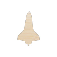 Spaceship Wood Craft Shape - Laser Cut Baltic Birch Unfinished DIY Wood Art Supplies SPC56 - The Wood Shape Store