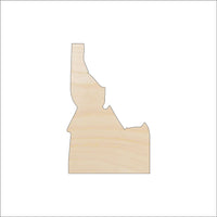 Idaho Wood Craft Shape - Laser Cut Baltic Birch Unfinished DIY Wood Art Supplies STAT60 - The Wood Shape Store