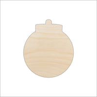 Jar Wood Craft Shape - Laser Cut Baltic Birch Unfinished DIY Wood Art Supplies FOD109 - The Wood Shape Store