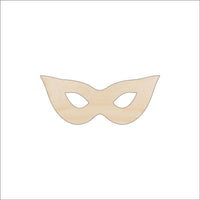 Mask Wood Craft Shape - Laser Cut Baltic Birch Unfinished DIY Wood Art Supplies MSK12 - The Wood Shape Store