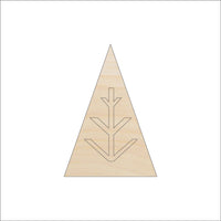 Tree Wood Craft Shape - Laser Cut Baltic Birch Unfinished DIY Wood Art Supplies TRE74 - The Wood Shape Store