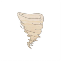 Tornado Wood Craft Shape - Laser Cut Baltic Birch Unfinished DIY Wood Art Supplies 5 - The Wood Shape Store