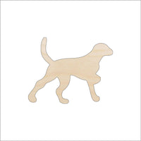 Dog Wood Craft Shape - Laser Cut Baltic Birch Unfinished DIY Wood Art Supplies DOG89 - The Wood Shape Store