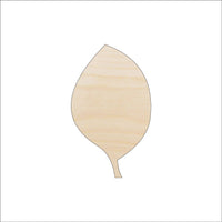 Leaf Wood Craft Shape - Laser Cut Baltic Birch Unfinished DIY Wood Art Supplies LEF31 - The Wood Shape Store