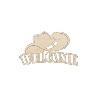 Cowboy Wood Craft Shape - Laser Cut Baltic Birch Unfinished DIY Wood Art Supplies SGN67 - The Wood Shape Store