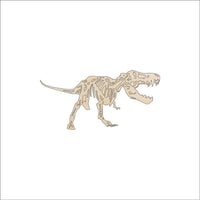 Dinosaur - Wood Craft Shape - Laser Cut Baltic Birch Unfinished DIY Wood Art Supplies DIN33 - The Wood Shape Store