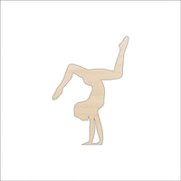 Dancer Wood Craft Shape - Laser Cut Baltic Birch Unfinished DIY Wood Art Supplies SPT412 - The Wood Shape Store