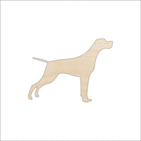 Dog Wood Craft Shape - Laser Cut Baltic Birch Unfinished DIY Wood Art Supplies DOG97 - The Wood Shape Store
