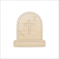 Tombstone Wood Craft Shape - Laser Cut Baltic Birch Unfinished DIY Wood Art Supplies FAL252 - The Wood Shape Store