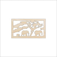 Elephant Wood Craft Shape Laser Cut Baltic Birch Unfinished DIY Wood Art Supplies ELE6 - The Wood Shape Store