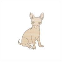 Dog Wood Craft Shape - Laser Cut Baltic Birch Unfinished DIY Wood Art Supplies DOG7 - The Wood Shape Store