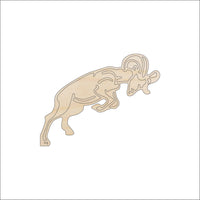 Sheep Wood Craft Shape - Laser Cut Baltic Birch Unfinished DIY Wood Art Supplies SHP15 - The Wood Shape Store