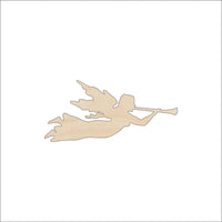 Angel Wood Craft Shape - Laser Cut Baltic Birch Unfinished DIY Wood Art Supplies XMS186 - The Wood Shape Store