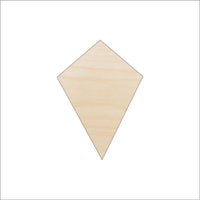 Kite Wood Craft Shape - Laser Cut Baltic Birch Unfinished DIY Wood Art Supplies BSC4 - The Wood Shape Store