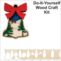 Deer 3D Laser Cut Ornament – Baltic Birch Wood Craft Supplies | DIY Wood Ornament Kit AN41 - The Wood Shape Store