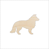 Dog Wood Craft Shape - Laser Cut Baltic Birch Unfinished DIY Wood Art Supplies DOG145 - The Wood Shape Store