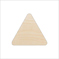 Triangle Wood Craft Shape - Laser Cut Baltic Birch Unfinished DIY Wood Art Supplies BSC6 - The Wood Shape Store