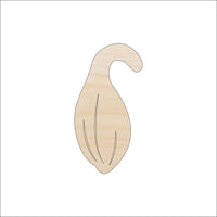 Squash Wood Craft Shape - Laser Cut Baltic Birch Unfinished DIY Wood Art Supplies FOD143 - The Wood Shape Store