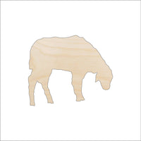 Sheep Wood Craft Shape - Laser Cut Baltic Birch Unfinished DIY Wood Art Supplies SHP36 - The Wood Shape Store