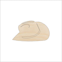 Cowboy Hat Wood Craft Shape - Laser Cut Baltic Birch Unfinished DIY Wood Art Supplies CLT57 - The Wood Shape Store
