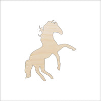 Horse Wood Craft Shape - Laser Cut Baltic Birch Unfinished DIY Wood Art Supplies HRS41 - The Wood Shape Store