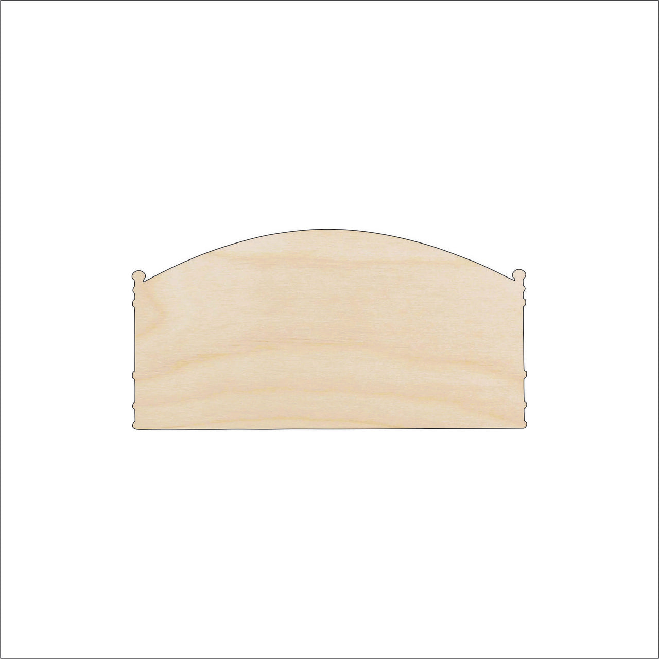 Plaque Wood Craft Shape - Laser Cut Baltic Birch Unfinished DIY Wood Art Supplies BSC35 - The Wood Shape Store