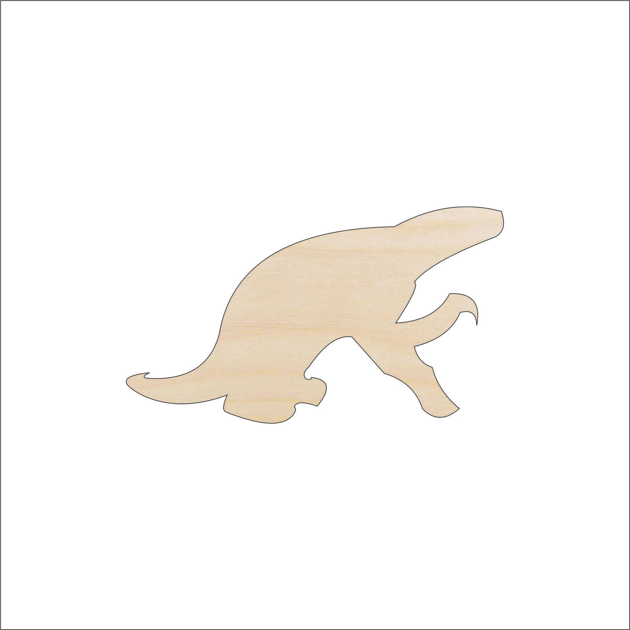 Sloth Wood Craft Shape – Laser Cut Baltic Birch Unfinished DIY Wood Art Supplies ANML5 - The Wood Shape Store