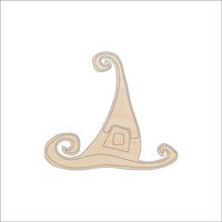 Witch Wood Craft Shape - Laser Cut Baltic Birch Unfinished DIY Wood Art Supplies FAL127 - The Wood Shape Store