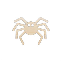 Spider Wood Craft Shape - Laser Cut Baltic Birch Unfinished DIY Wood Art Supplies BUG82 - The Wood Shape Store