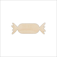 Candy Wood Craft Shape - Laser Cut Baltic Birch Unfinished DIY Wood Art Supplies FOD106 - The Wood Shape Store