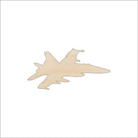 Airplane Wood Craft Shape - Laser Cut Baltic Birch Unfinished DIY Wood Art Supplies PLN2 - The Wood Shape Store