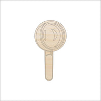 Magnifying Glass Wood Craft Shape - Laser Cut Baltic Birch Unfinished Art Supplies SNC2 - The Wood Shape Store