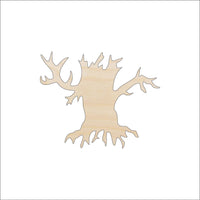 Tree Wood Craft Shape - Laser Cut Baltic Birch Unfinished DIY Wood Art Supplies TRE125 - The Wood Shape Store