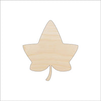 Leaf Wood Craft Shape - Laser Cut Baltic Birch Unfinished DIY Wood Art Supplies LEF37 - The Wood Shape Store