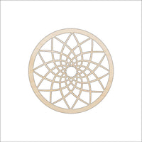 Design Wood Craft Shape - Laser Cut Baltic Birch Unfinished DIY Wood Art Supplies DSN8 - The Wood Shape Store