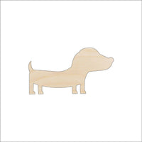 Dog Wood Craft Shape - Laser Cut Baltic Birch Unfinished DIY Wood Art Supplies DOG137 - The Wood Shape Store