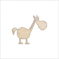 Horse Wood Craft Shape - Laser Cut Baltic Birch Unfinished DIY Wood Art Supplies HRS8 - The Wood Shape Store