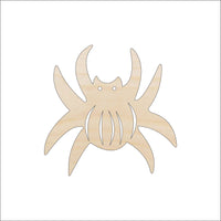 Spider Wood Craft Shape - Laser Cut Baltic Birch Unfinished DIY Wood Art Supplies BUG106 - The Wood Shape Store