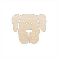 Dog Wood Craft Shape - Laser Cut Baltic Birch Unfinished DIY Wood Art Supplies DOG157 - The Wood Shape Store