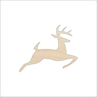 Deer Wood Craft Shape - Laser Cut Baltic Birch Unfinished DIY Wood Art Supplies DER12 - The Wood Shape Store