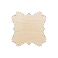 Plaque Wood Craft Shape - Laser Cut Baltic Birch Unfinished DIY Wood Art Supplies BSC26 - The Wood Shape Store