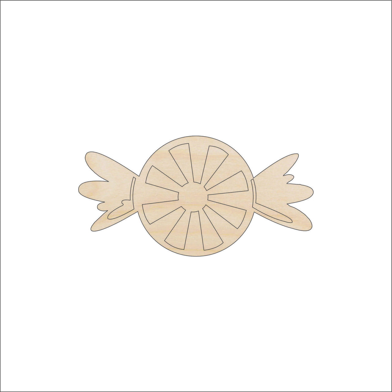 Cupcake Wood Craft Shape - Laser Cut Baltic Birch Unfinished DIY Wood Art Supplies FOD139 - The Wood Shape Store